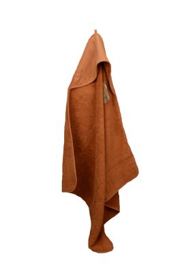PRINT-Me® Baby Hooded Towel – Terra - 75 x 75 cm