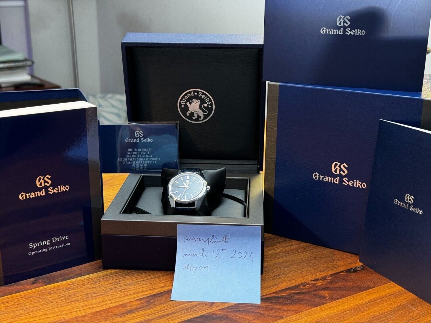 Grand Seiko Watch Limited Edition Spring Drive SBGY009