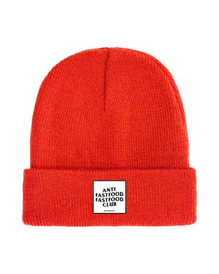Anti Fastfood Fastfood Club - Logo Beanie Sunset