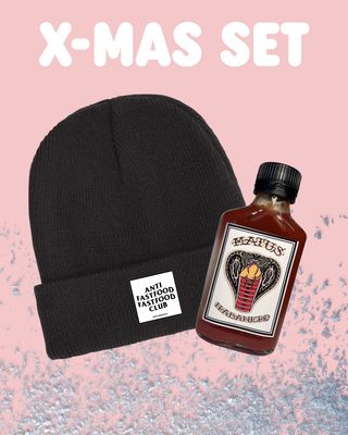 X-MAS Set: Beanie + Matus X Görlitz scharfe Sauce