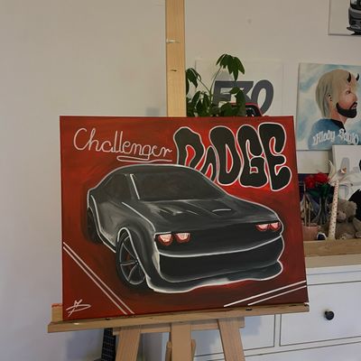 Dodge Challenger Red