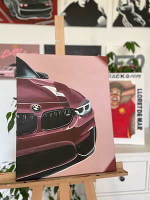 BMW Bordowy