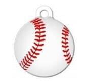 BASEBALL Dog Tag | Designer Art Dog Tag
