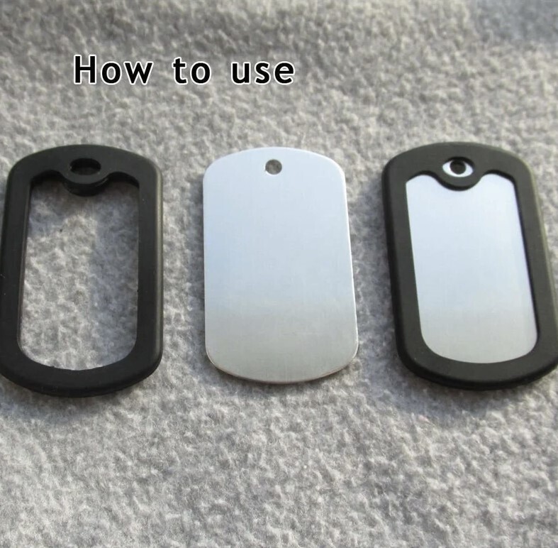 Military Style Dog Tag Silencer Kit