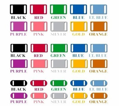 Aluminum Slide-On Collar Pet ID Tag - Personalized Slide-On Tag