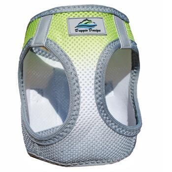 American River Choke Free Cat or Dog Harness Ombre Collection - Limestone Gray