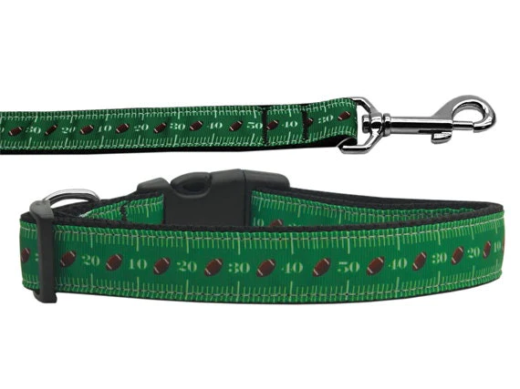 Dog &amp; Cat Nylon Collar and Leash, &quot;The Shortest Yard&quot;
