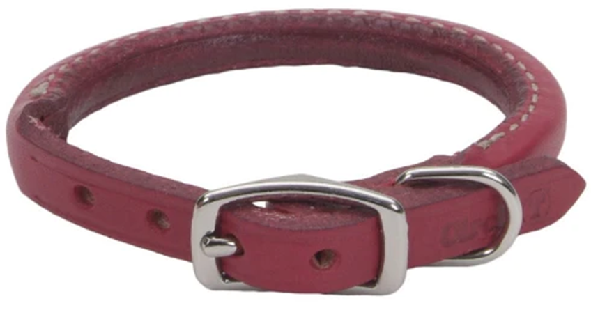 Circle T Round Collars - Oak Tanned Leather