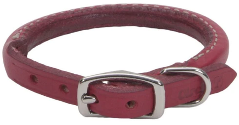 Circle T Round Collars - Oak Tanned Leather