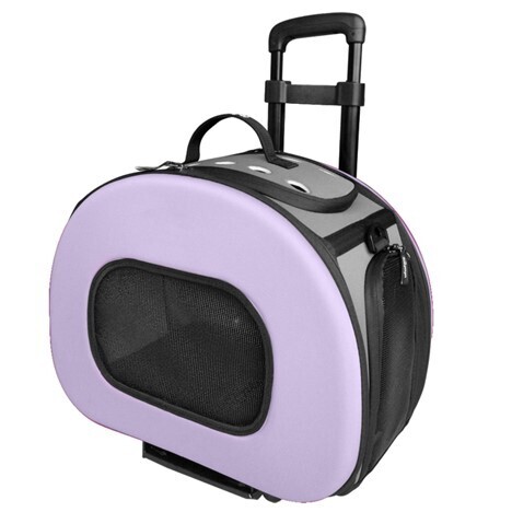 Airline Approved Tough-Shelled, Wheeled, &amp; Collapsible Pet Carrier
