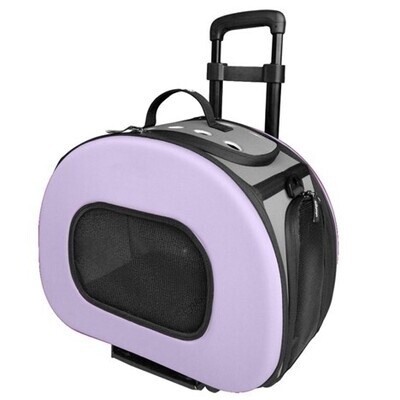 Airline Approved Tough-Shelled, Wheeled, &amp; Collapsible Pet Carrier