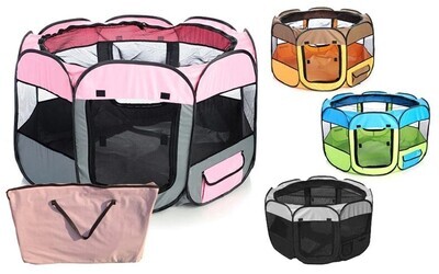 &quot;All-Terrain&quot; Lightweight Collapsible Travel Dog Playpen Crate