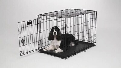 MidWest Contour Wire Dog Crate Single Door MidWest Contour Wire Dog Crate Single Door