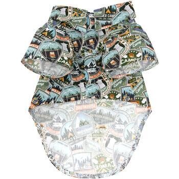 Hawaiian Camp Pet Shirt - Camping Adventure