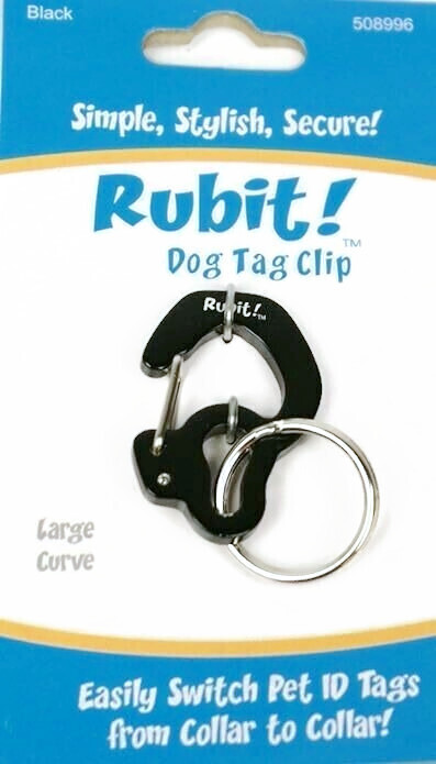 Rubit! Curve Dog Tag Clip