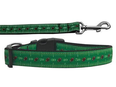Dog &amp; Cat Nylon Collar and Leash, "The Shortest Yard"