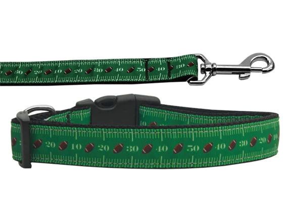 Dog &amp; Cat Nylon Collar and Leash, "The Shortest Yard"