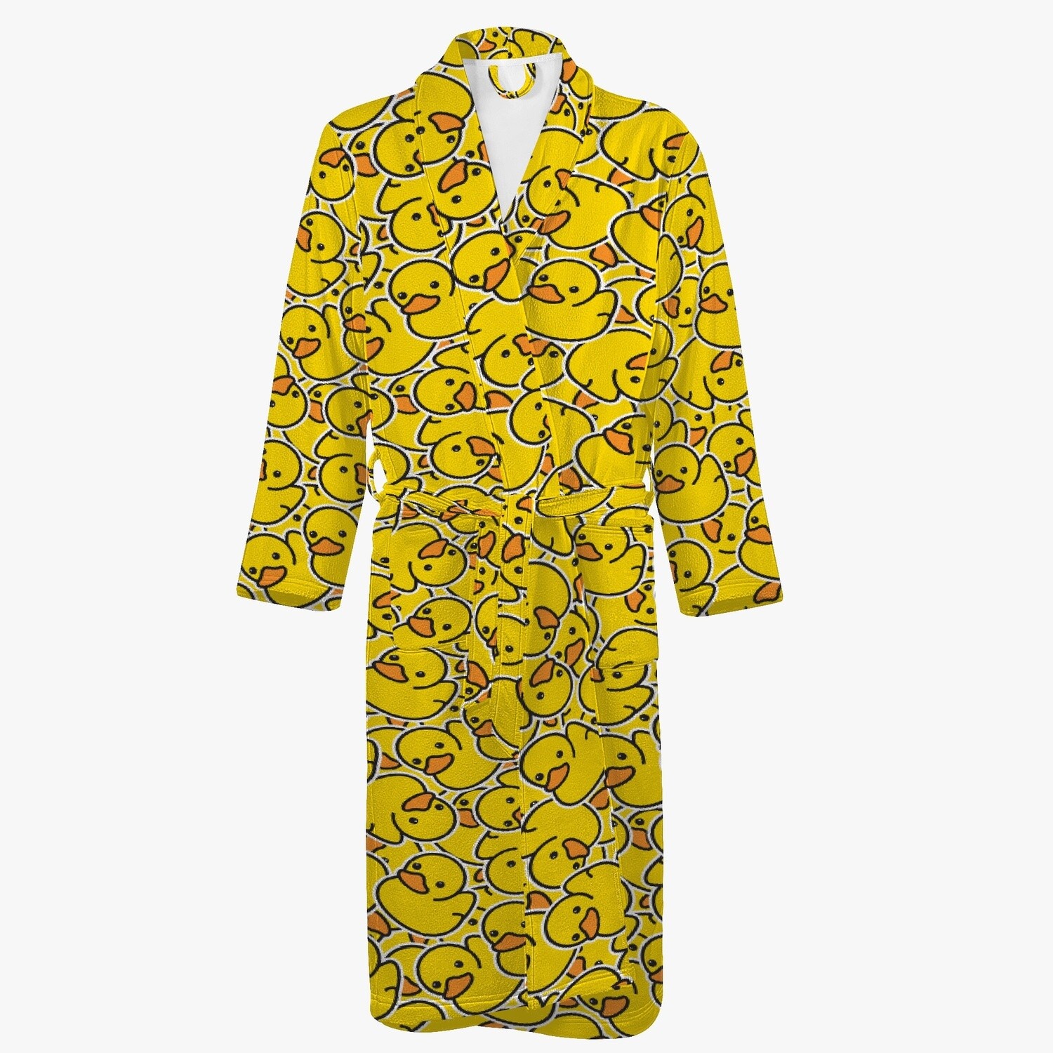 Peignoir drole de canard en caoutchouc jaune
