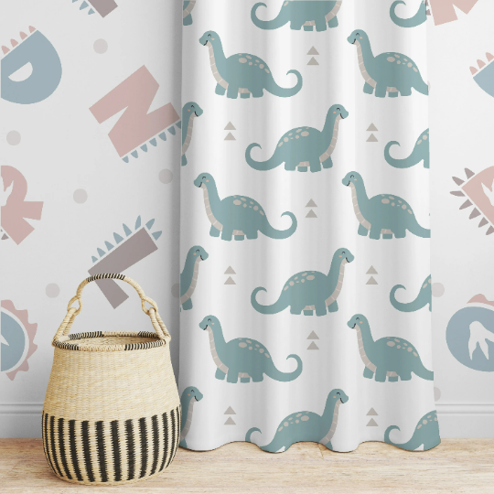 Dinosaur Blackout Curtain