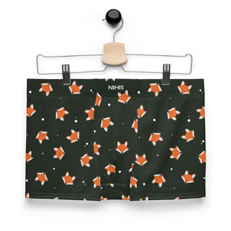 Green fox boxer shorts