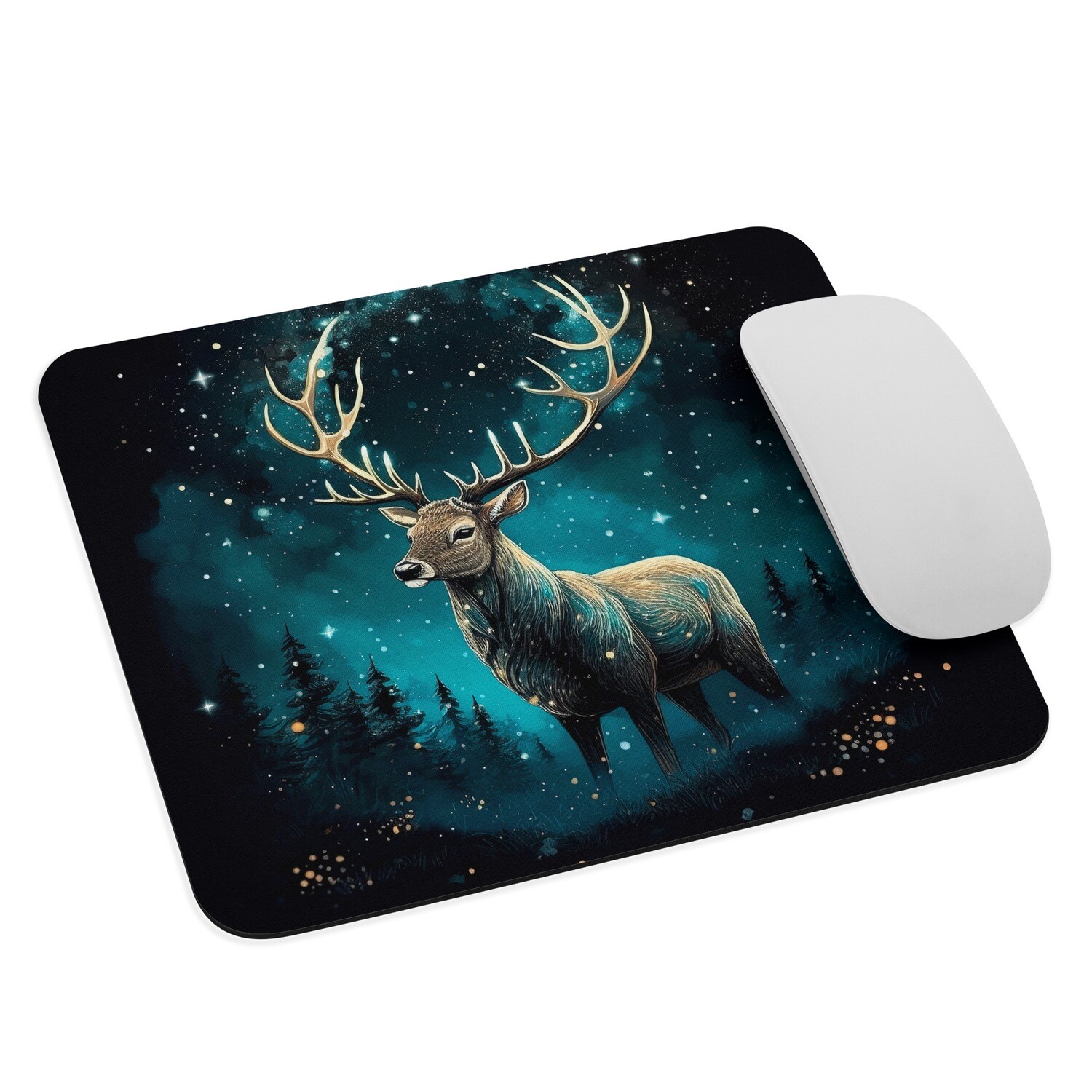 Magical deer mouse pad
