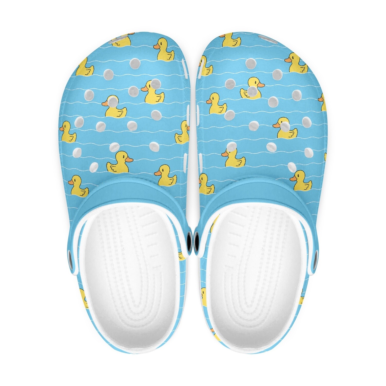 Classic Fun Floating Rubber Duck Clogs
