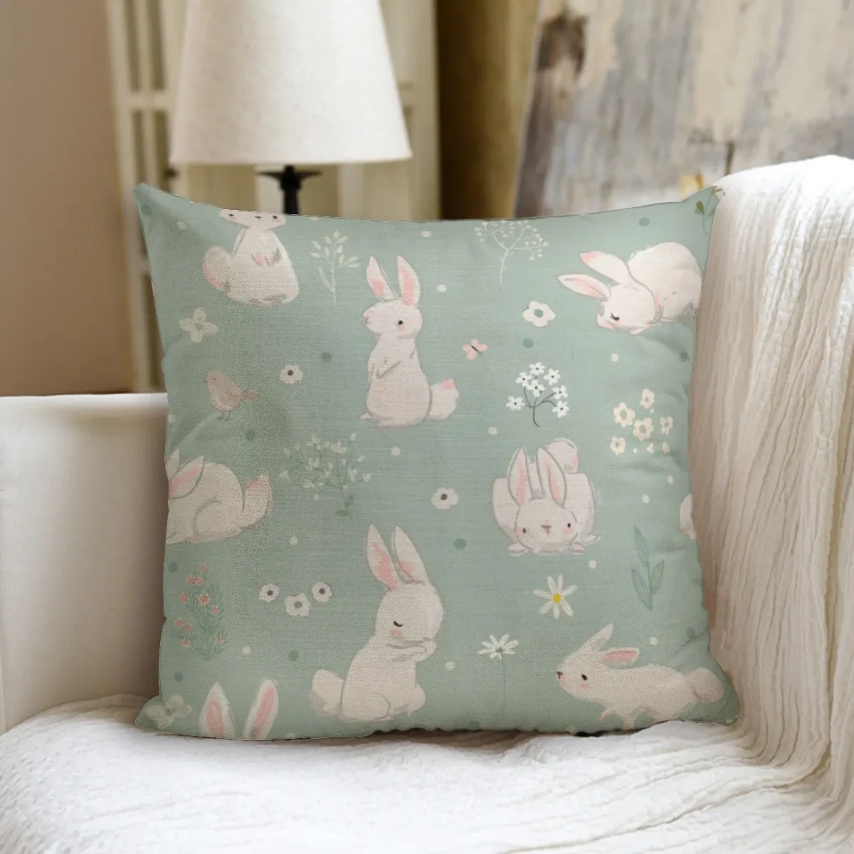 Bunny pillow