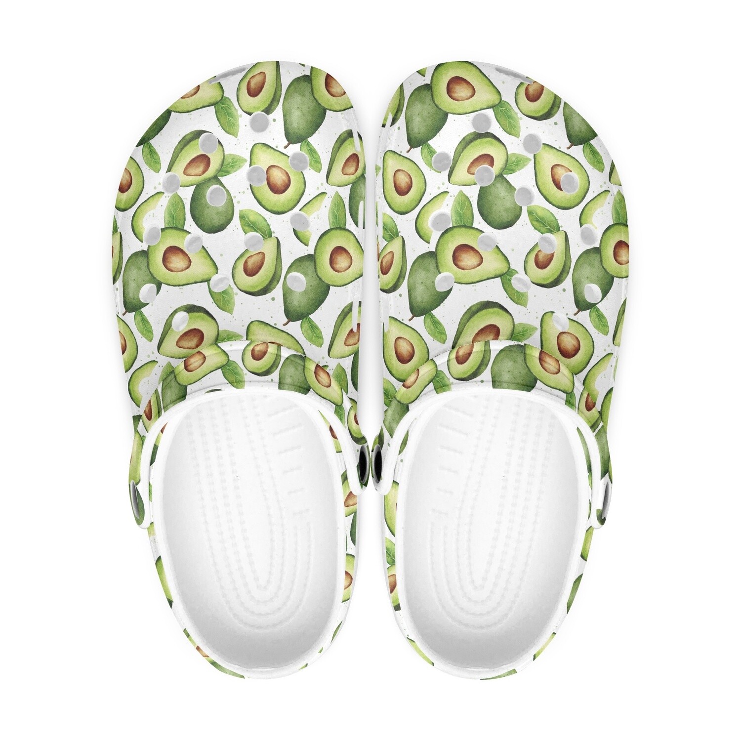 Klassische Avocado Clogs