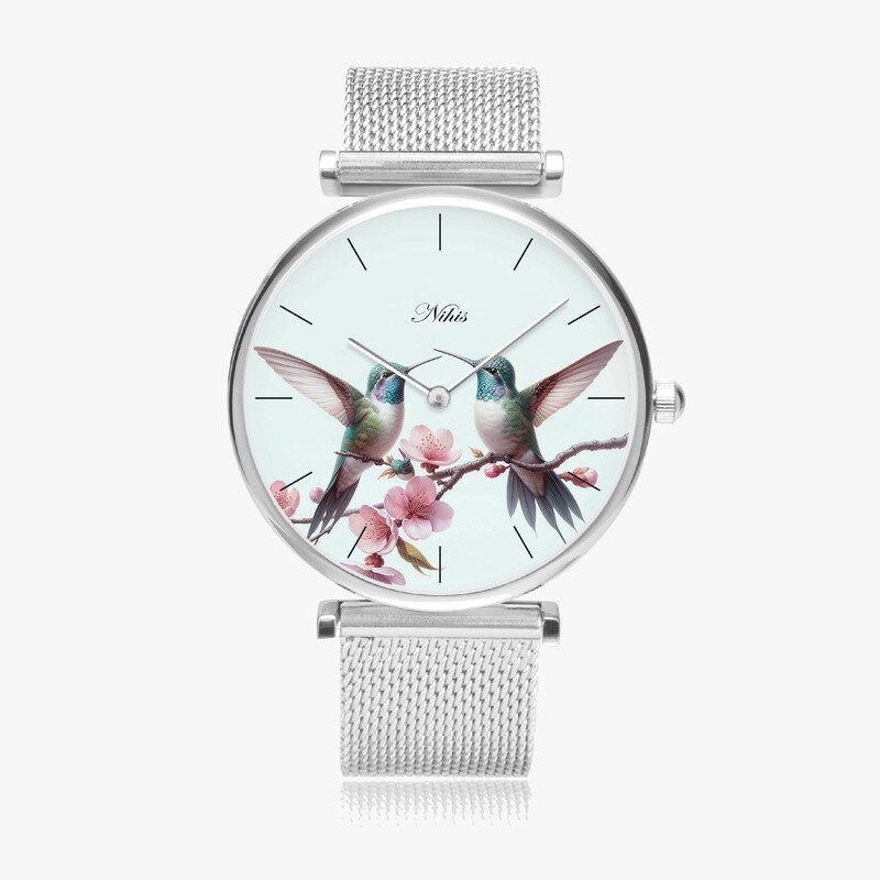 Fashionable hummingbird watch