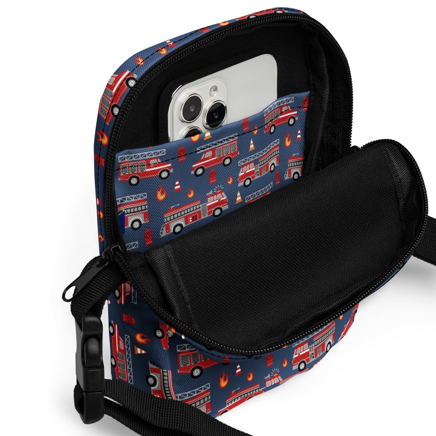 Fire truck utility shoulder bag