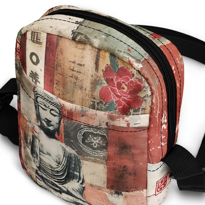 Rustic Zen utility shoulder bag