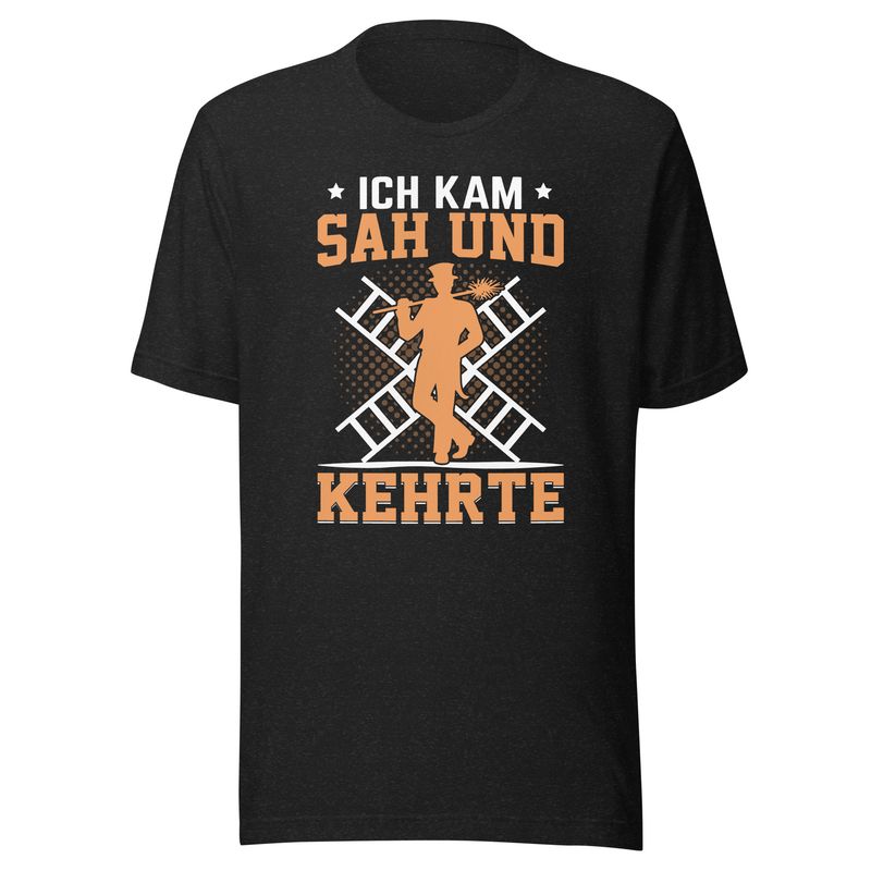 Unisex T-Shirt &quot;I came, saw and swept&quot; chimney sweep