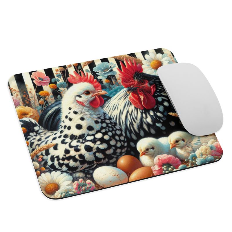 Chickens mouse pad