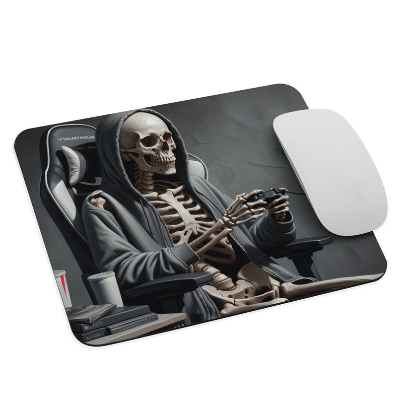 Skeleton Gamer Mouse Pad