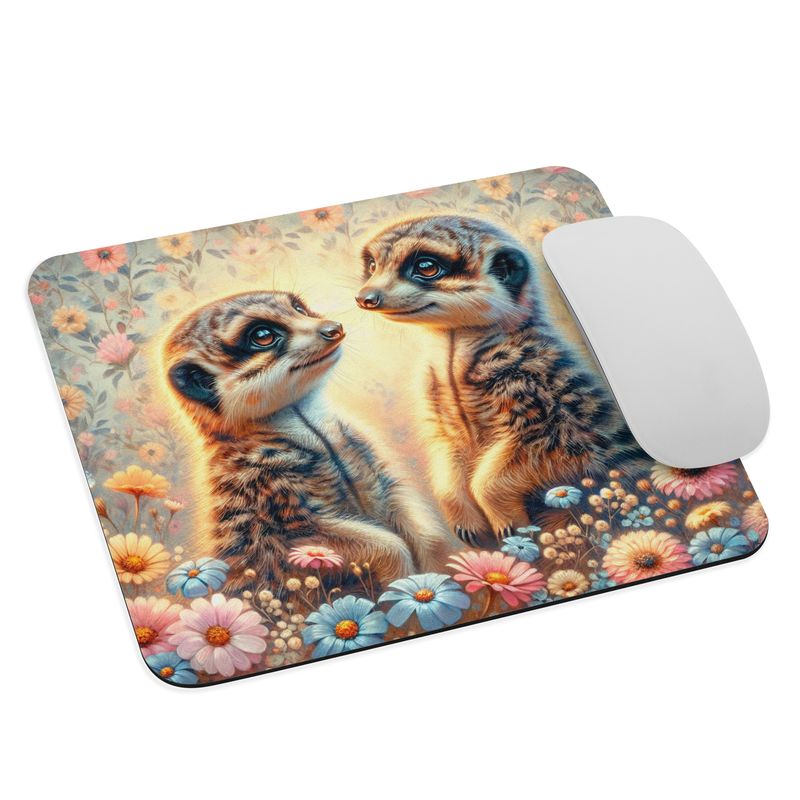Meerkat mouse pad