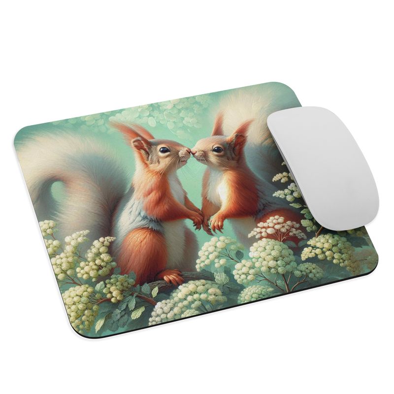 Squirrel mouse pad
