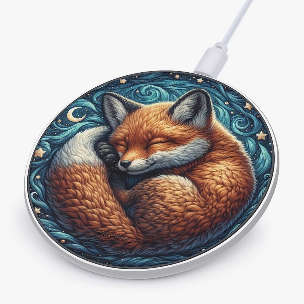 Mobile phone charger 10W Fast Wireless Power Mat Fox