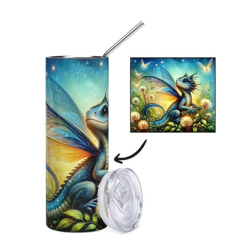 Dragon Stainless Steel Mug - Tumbler