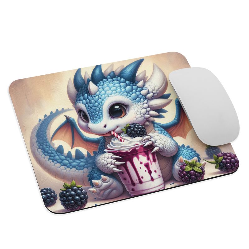 Dragon - Blackberry Milkshake Mouse Pad