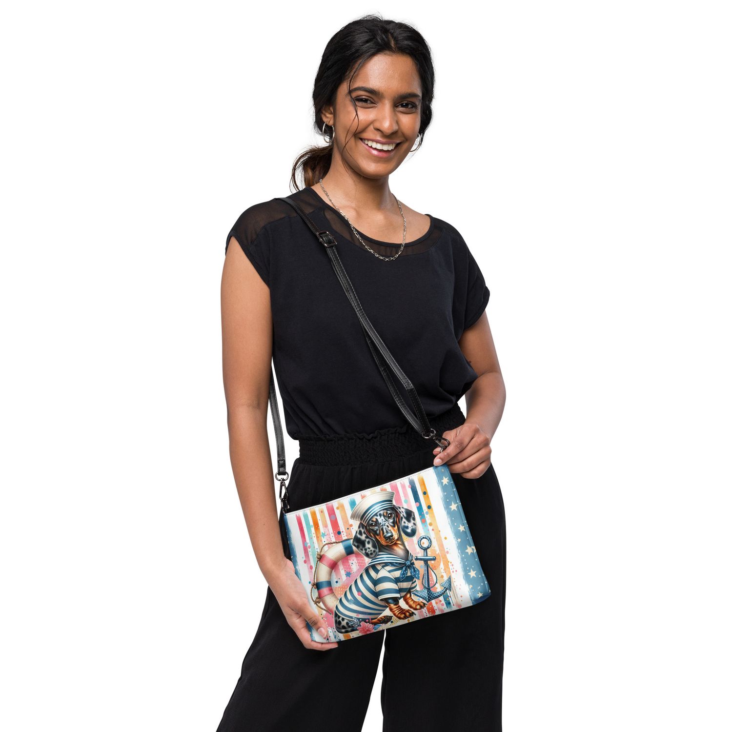 Shoulder bag Dachshund - Maritime