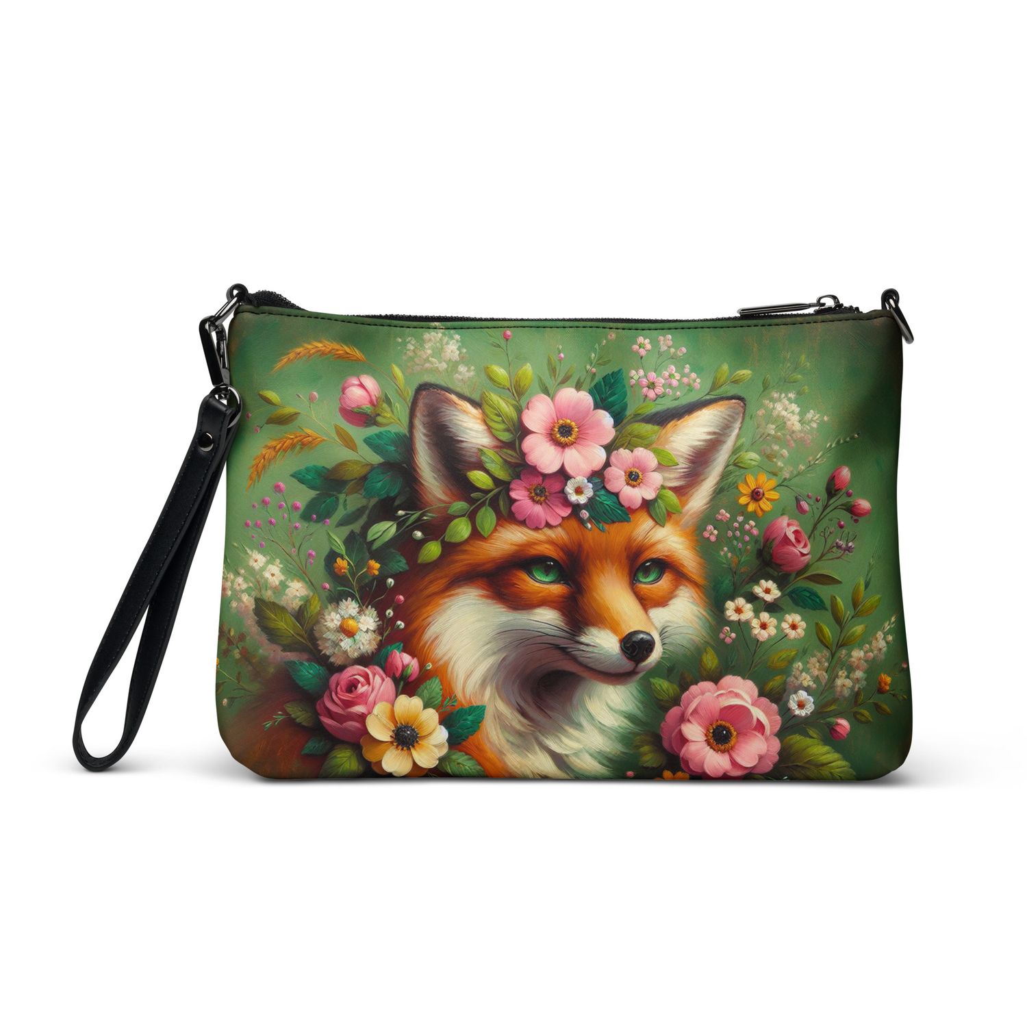 Shoulder bag fox - green
