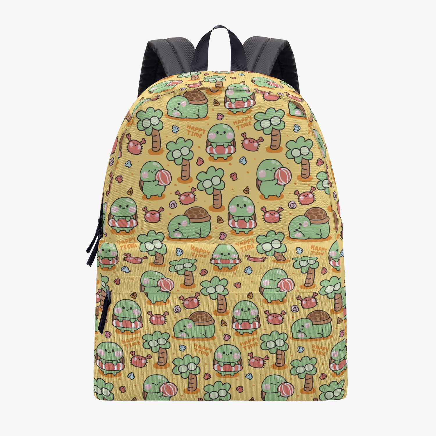 Backpack cartoon turtle
