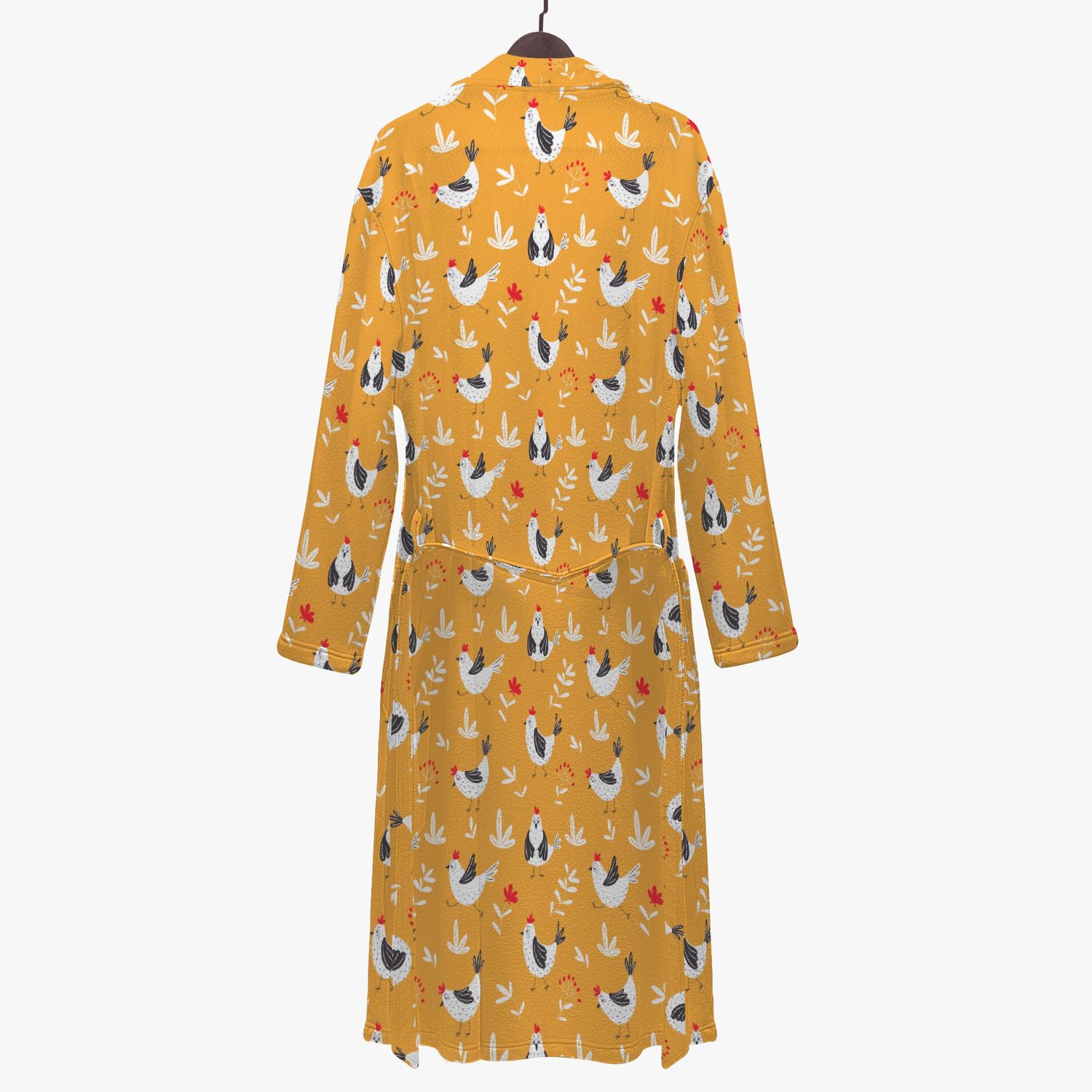 Funny chicken bathrobe