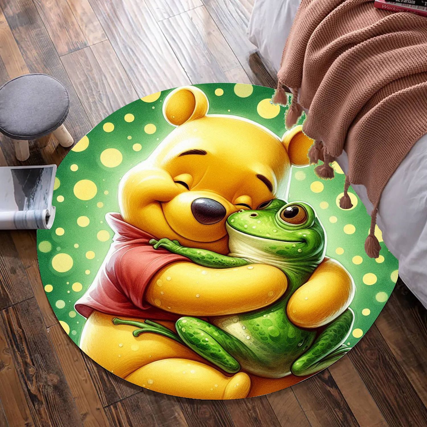 Winnie the Pooh - Frog Round Rug