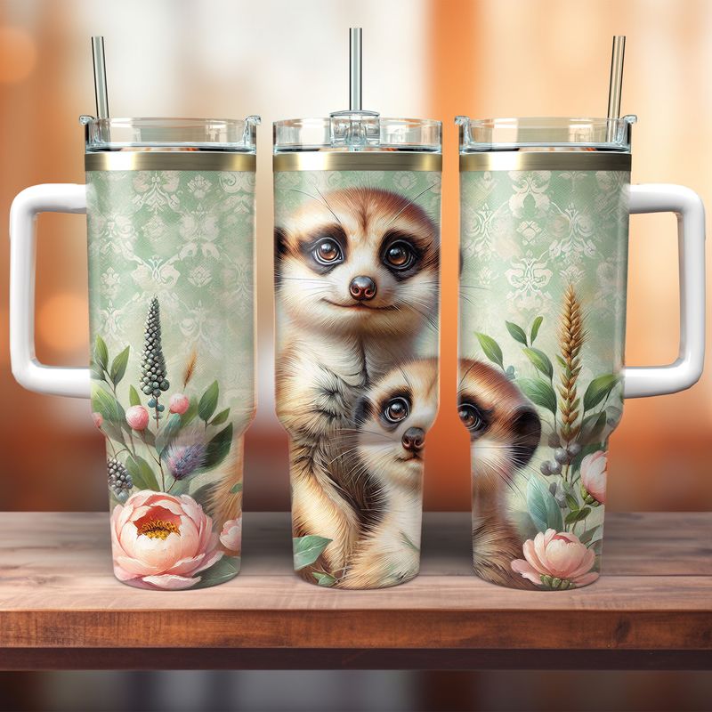 Tumbler with handle - ToGo - Meerkat