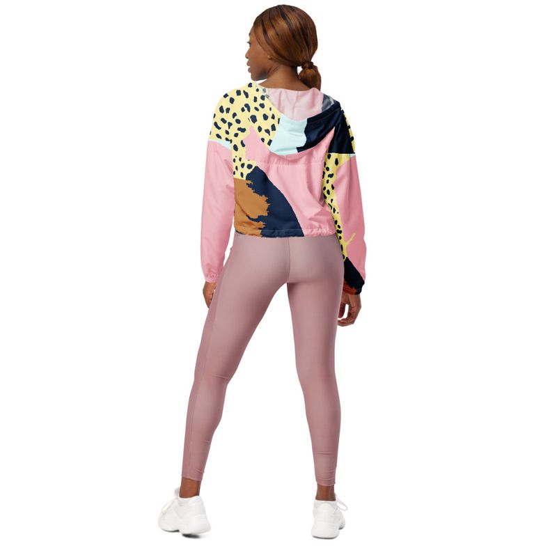 Cropped windbreaker - Sporty