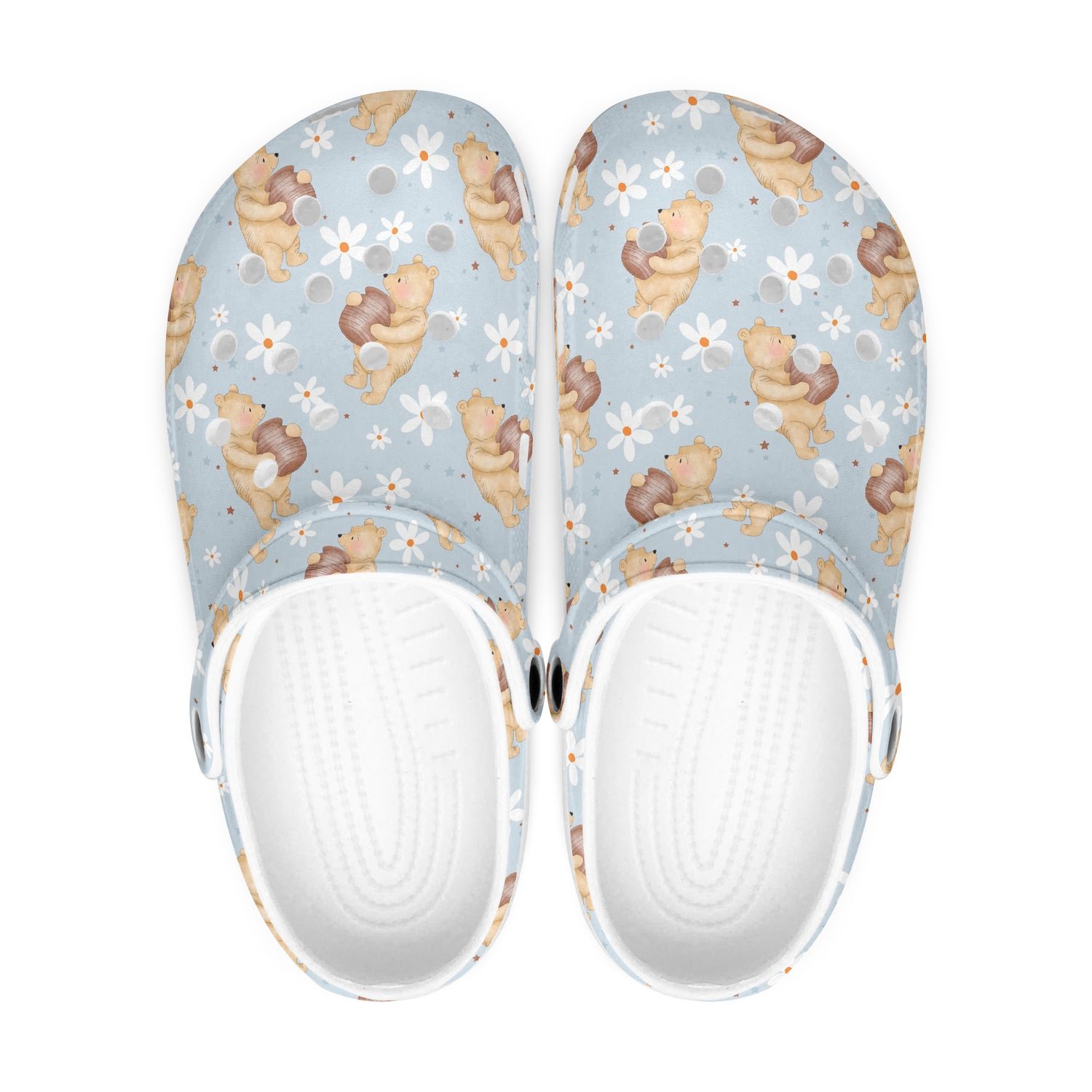 Light blue clogs - Winnie the Pooh