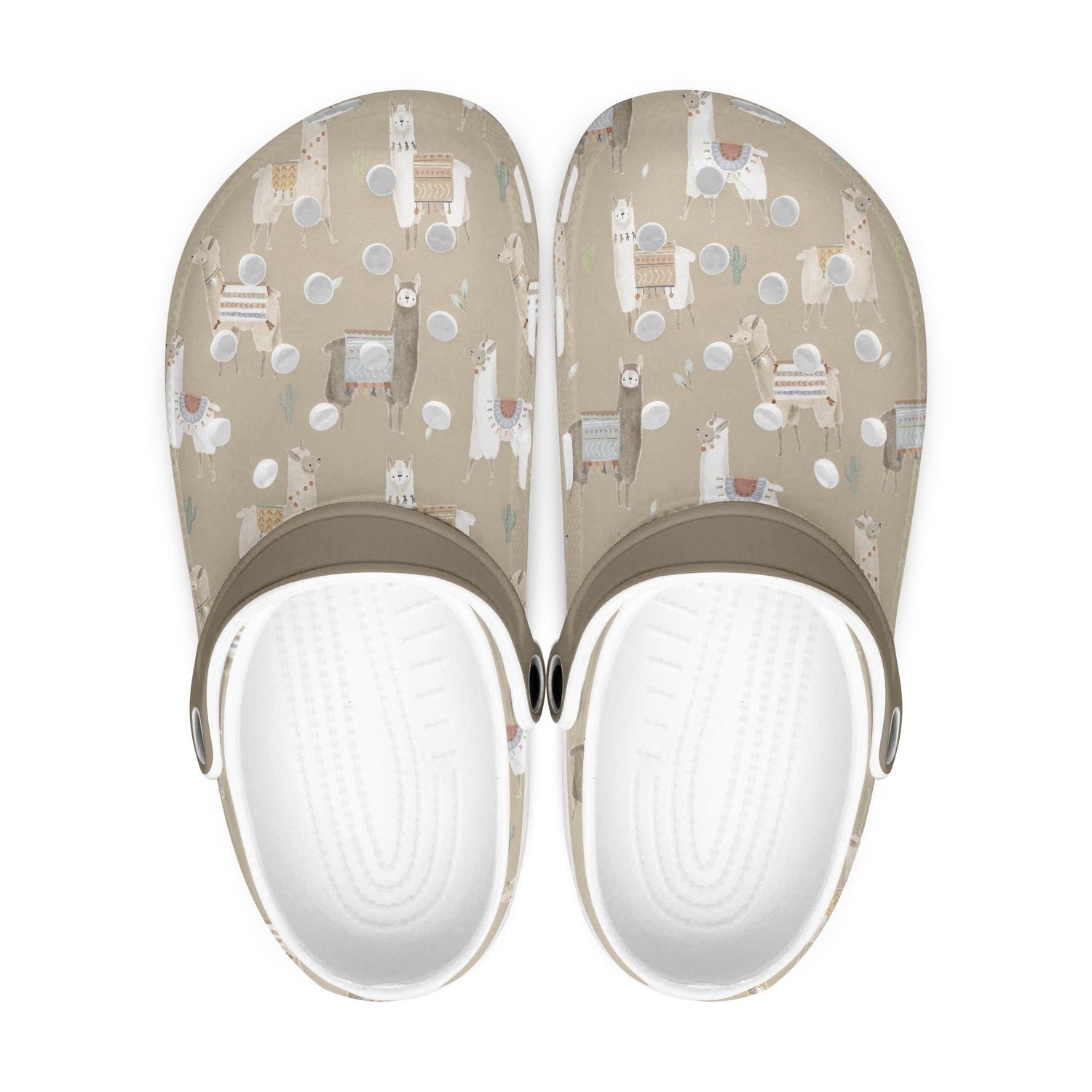 Cute clogs - llama