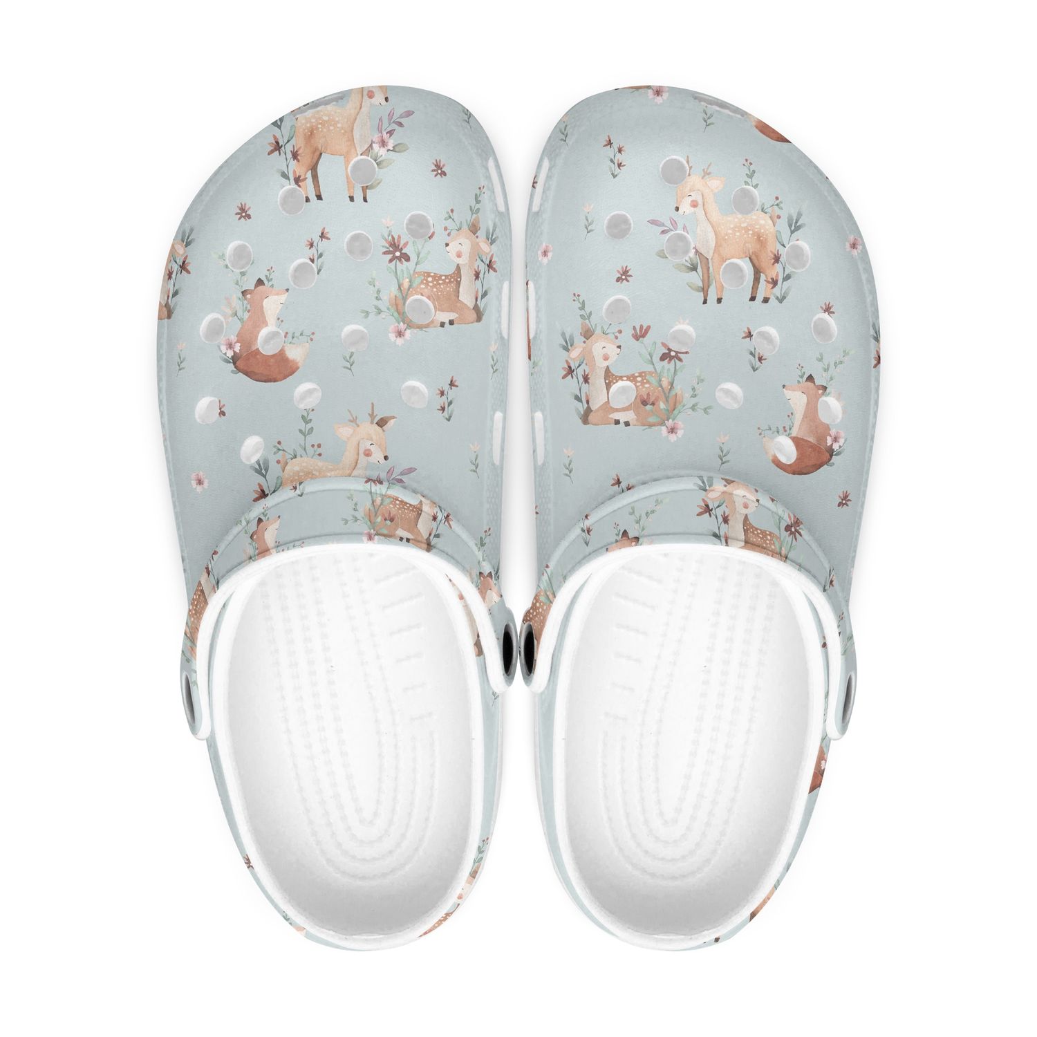 Playful clogs - forest animals