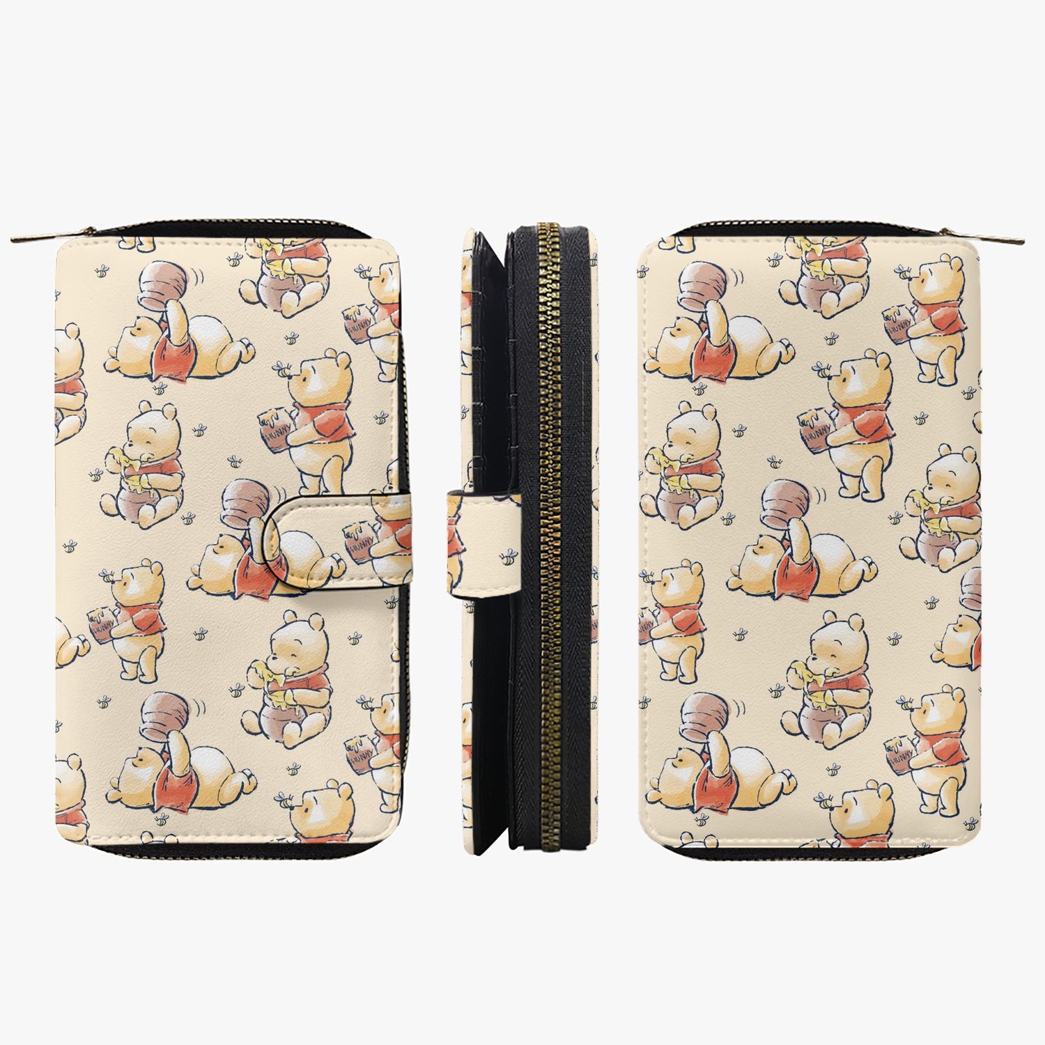 Large wallet beige - Winnie the Pooh